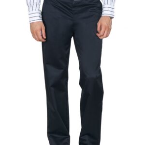 Peter England Men Navy Blue Formal Trousers