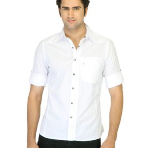 Indigo Nation Men White Shirt