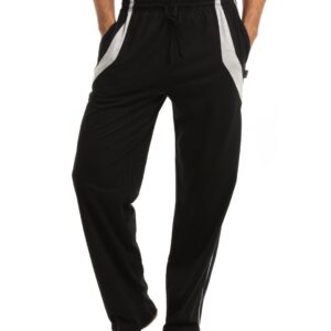Hanes Men Black Relaxed Sports Pants