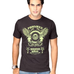 Inkfruit Men's Phalanx Brown Light Green T-shirt
