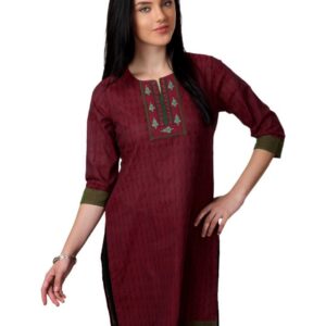 ALayna Women Red Kurta