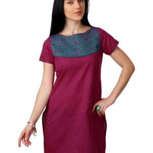 ALayna Women Pink Kurta