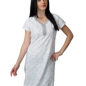 ALayna Women Printed White Kurta