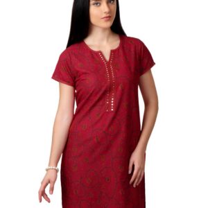 ALayna Women Red Kurta