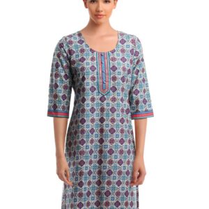 Aurelia Women Off white Printed Kurta