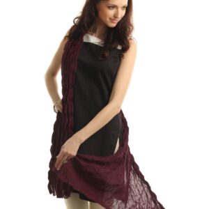 Aurelia Women Wine Dupatta
