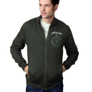 ADIDAS Men Olive Chelsea FC Sweatshirt