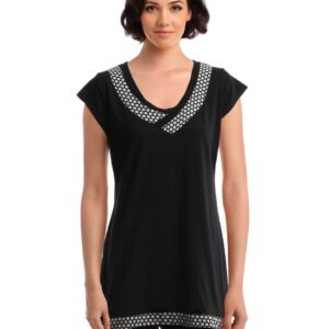 Alma Women Black Kurta