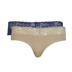 Amante Women Pack of 2 Bikini Briefs PFFL02
