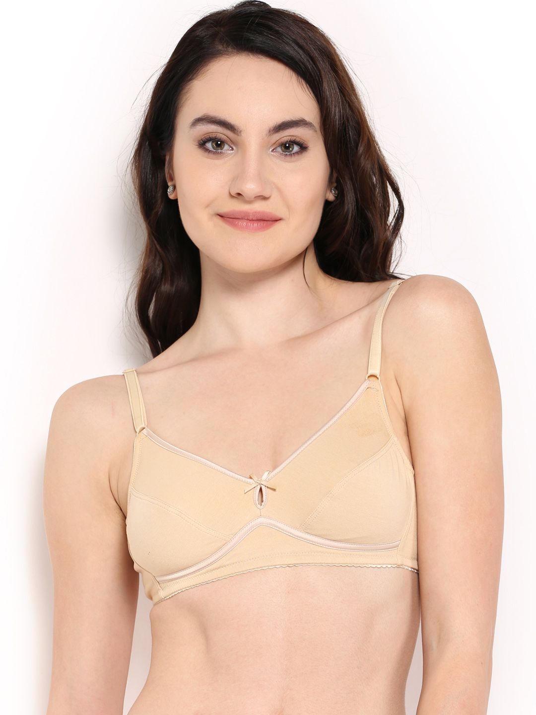 Amante Nude-Coloured Full-Coverage Bra BFOM12