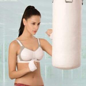 Amante White Sports Bra BCST22