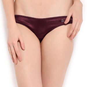 Amante Women Burgundy Briefs PGDI03