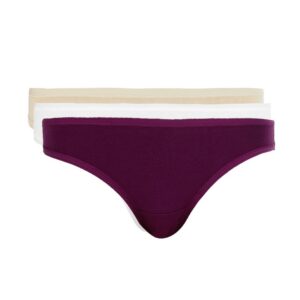 Amante Women Pack of 3 Assorted Briefs PFCP13