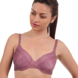Amante Purple Full-Coverage Bra BGTC01