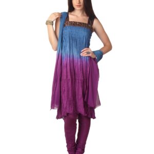 Aneri Women Purple Salwar Suit
