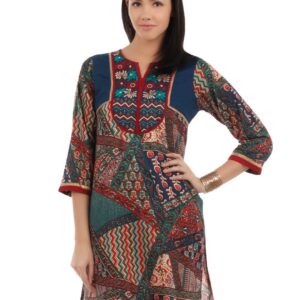 Aneri Women Multi Coloured Kurti