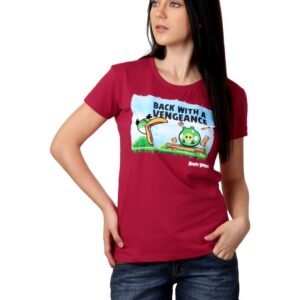 Angry Birds Women Red T-shirt