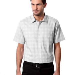 Arrow Men Grey Check Shirt