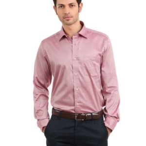 Arrow Men Pink Slim Fit Shirt