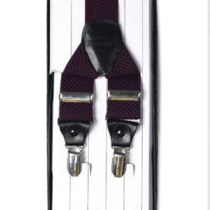Arrow Men Purple Suspenders