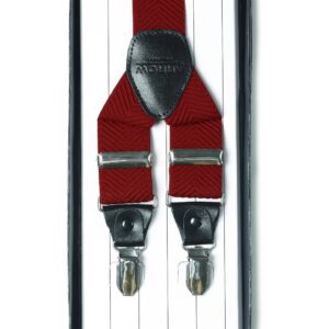 Arrow Men Red Suspenders