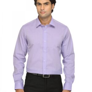 Arrow New York Men Lavender Slim Fit Shirt
