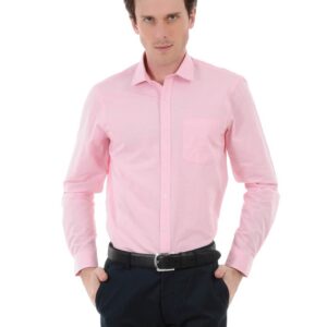 Arrow New York Men Pink Slim Fit Shirt