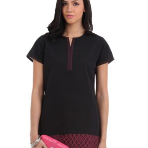 Aurelia Women Black Kurti
