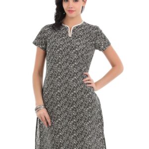 Aurelia Women Black Kurta