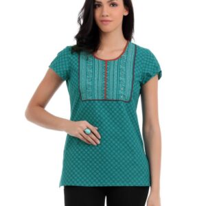 Aurelia Women Blue Kurti