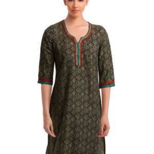 Aurelia Women Brown Kurta