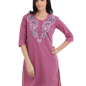 Aurelia Women Pink Kurta
