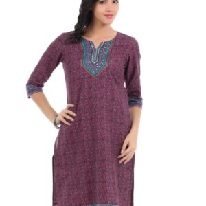 Aurelia Women Purple Kurta