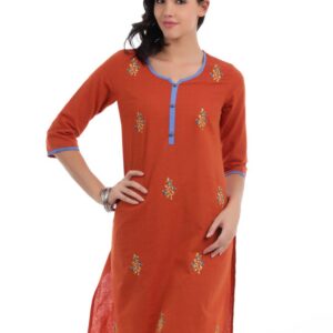 Aurelia Women Red Kurta