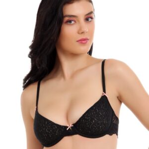 Avirate Black Bra