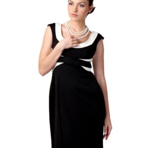 Avirate Black & Cream Dress