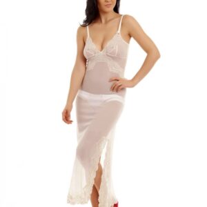 Avirate Cream Nightdress