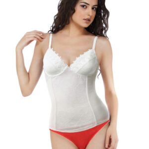 Avirate White Wired Corset Shapewear