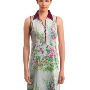 Ayaany Women White Printed Kurta