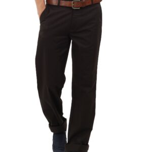 Basics Men Brown Trousers
