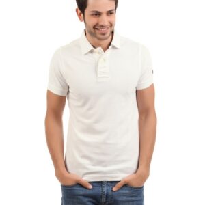 Basics Men White T-shirt