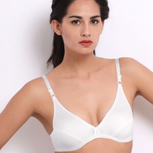 Biara Women White Bra ST 5001