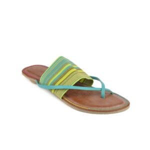 Catwalk Women Green & Blue Sandals