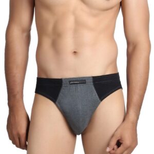 Chromozome Men Charcoal Brief