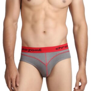 Chromozome Men Grey Briefs
