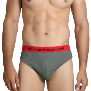 Chromozome Men Grey Briefs