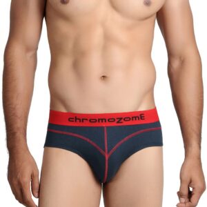 Chromozome Men Navy Blue Briefs