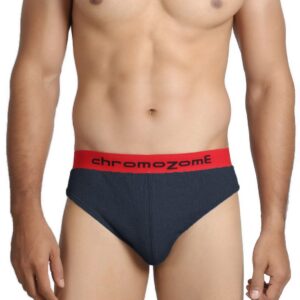 Chromozome Men Navy Blue Briefs