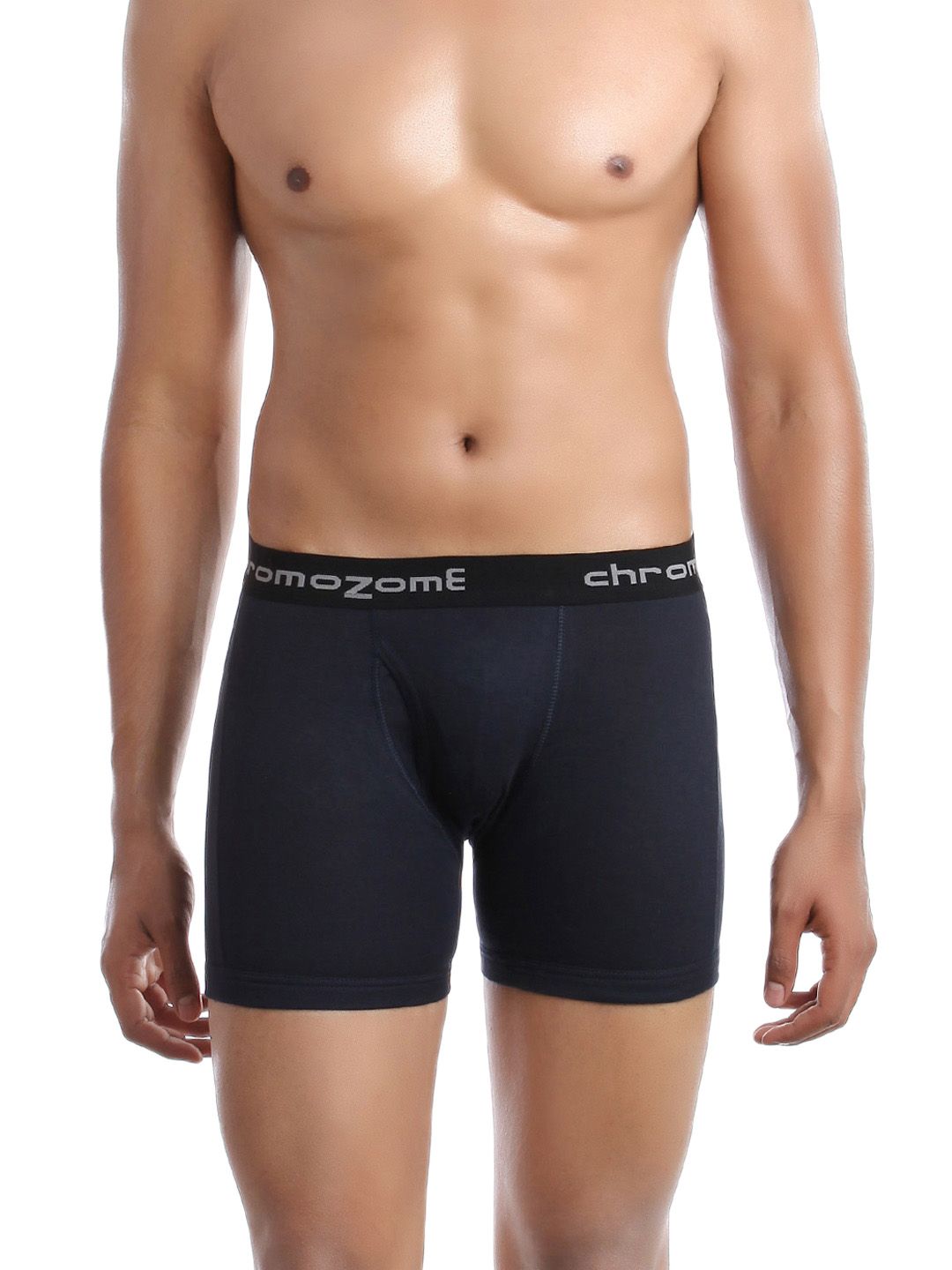 Chromozome Men Navy Blue Trunks