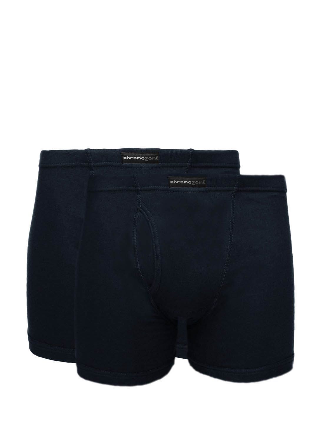 Chromozome Men Pack of Two Blue Trunks